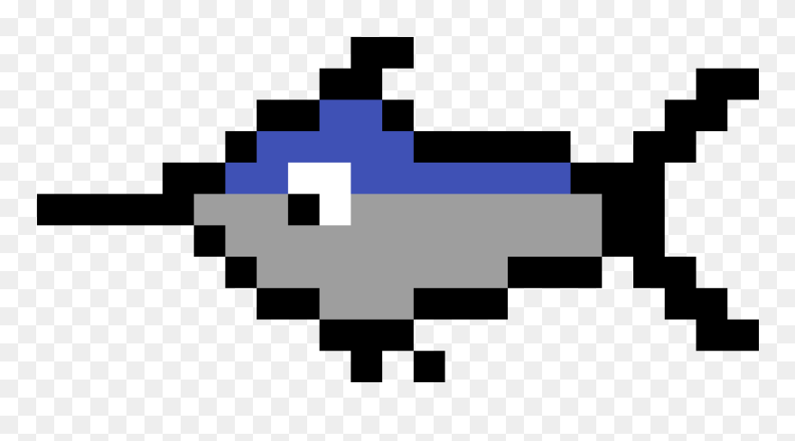 Transparent Sword Fish Clip Art - Pixel Art Fairy Tail - Png Download