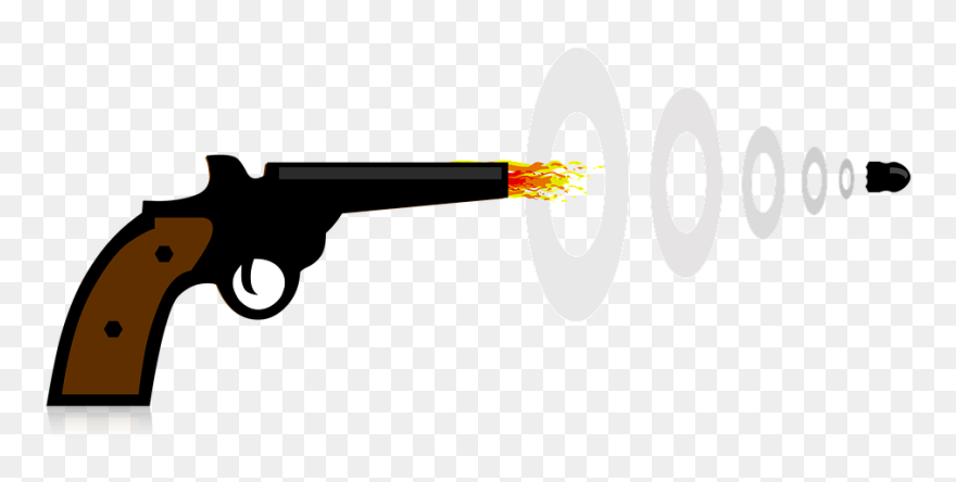 Gunshot Clip Art - Png Download