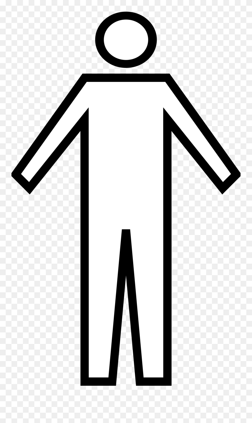 Black And White Affordable - Black And White Person Clipart - Png Download