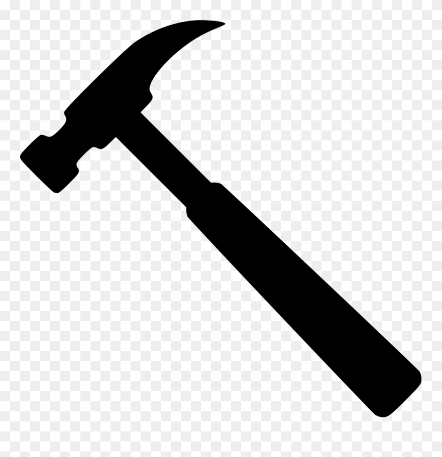 Hammer Icon Png - Transparent Background Hammer Icon Clipart