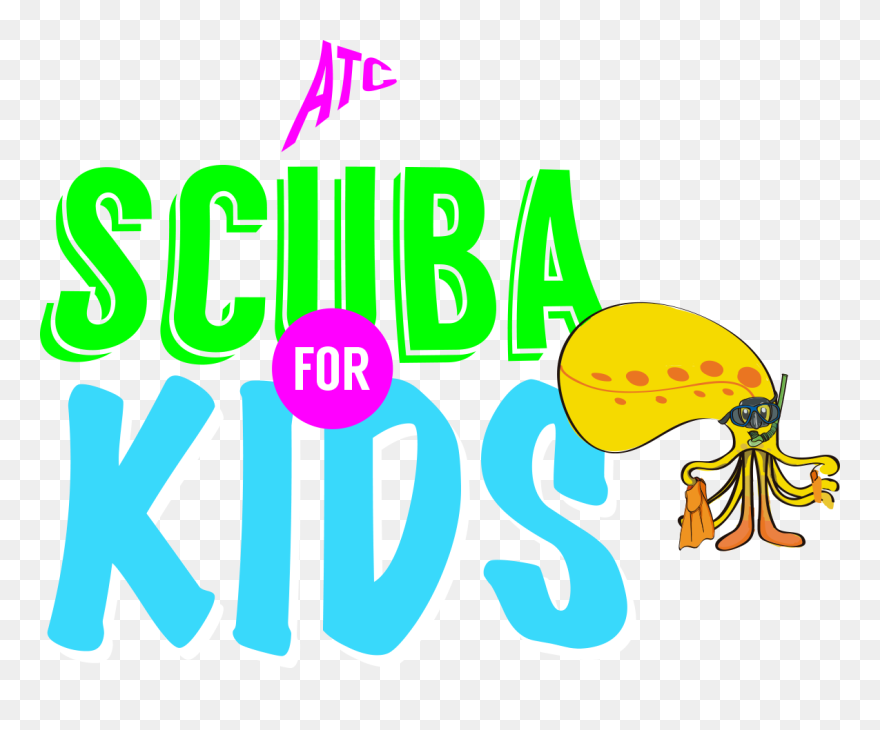 Scuba For Kids - Illustration Clipart