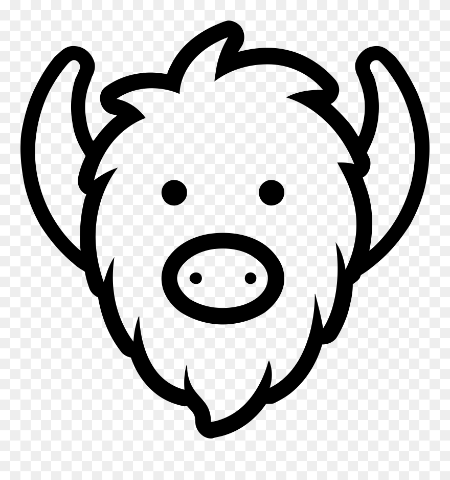Yak Transparent & Png Clipart Free Download - Yik Yak Icon Transparent