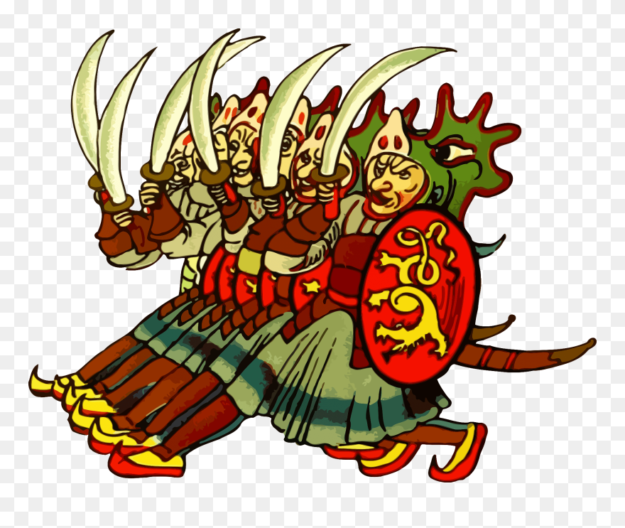 Pasukan Cartoon Clipart