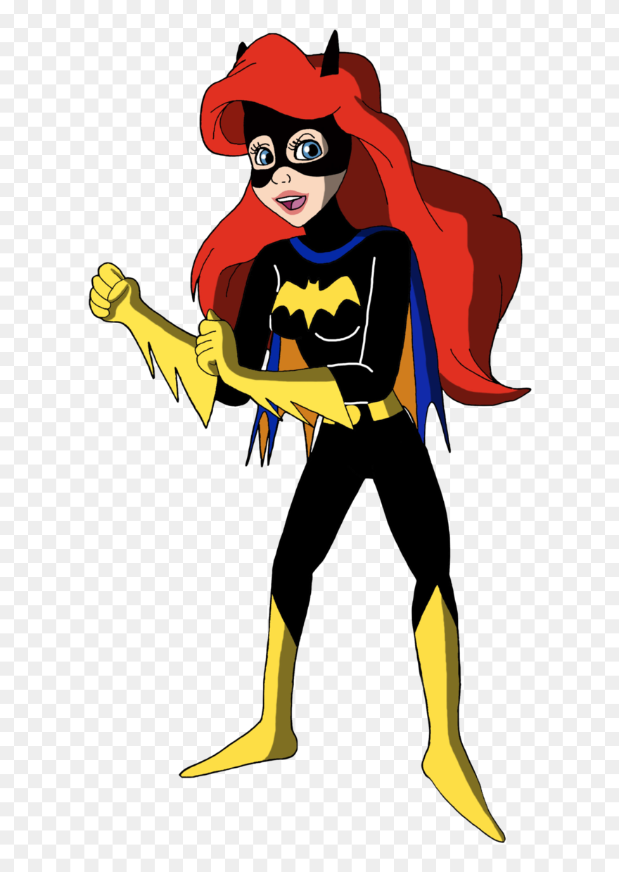 Supergirl Clipart Batgirl - Rapunzel Batgirl - Png Download