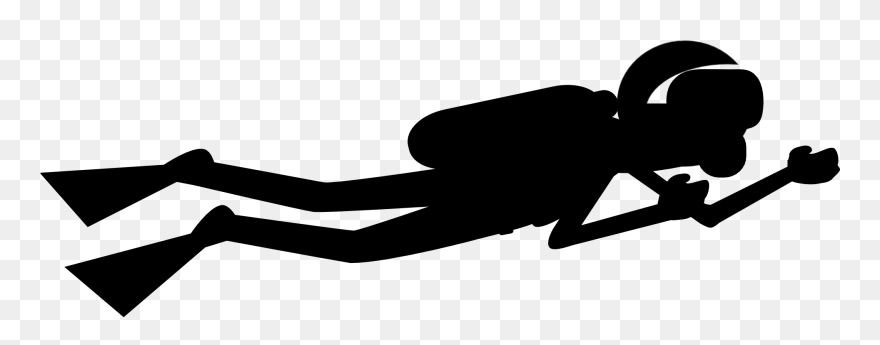 Scuba Diver Clipart Transparent - Png Download