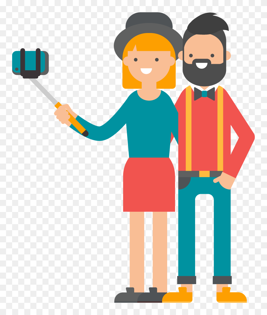 Be The Social Butterfly That You Were Always Meant - Photographer Illustration Png Clipart