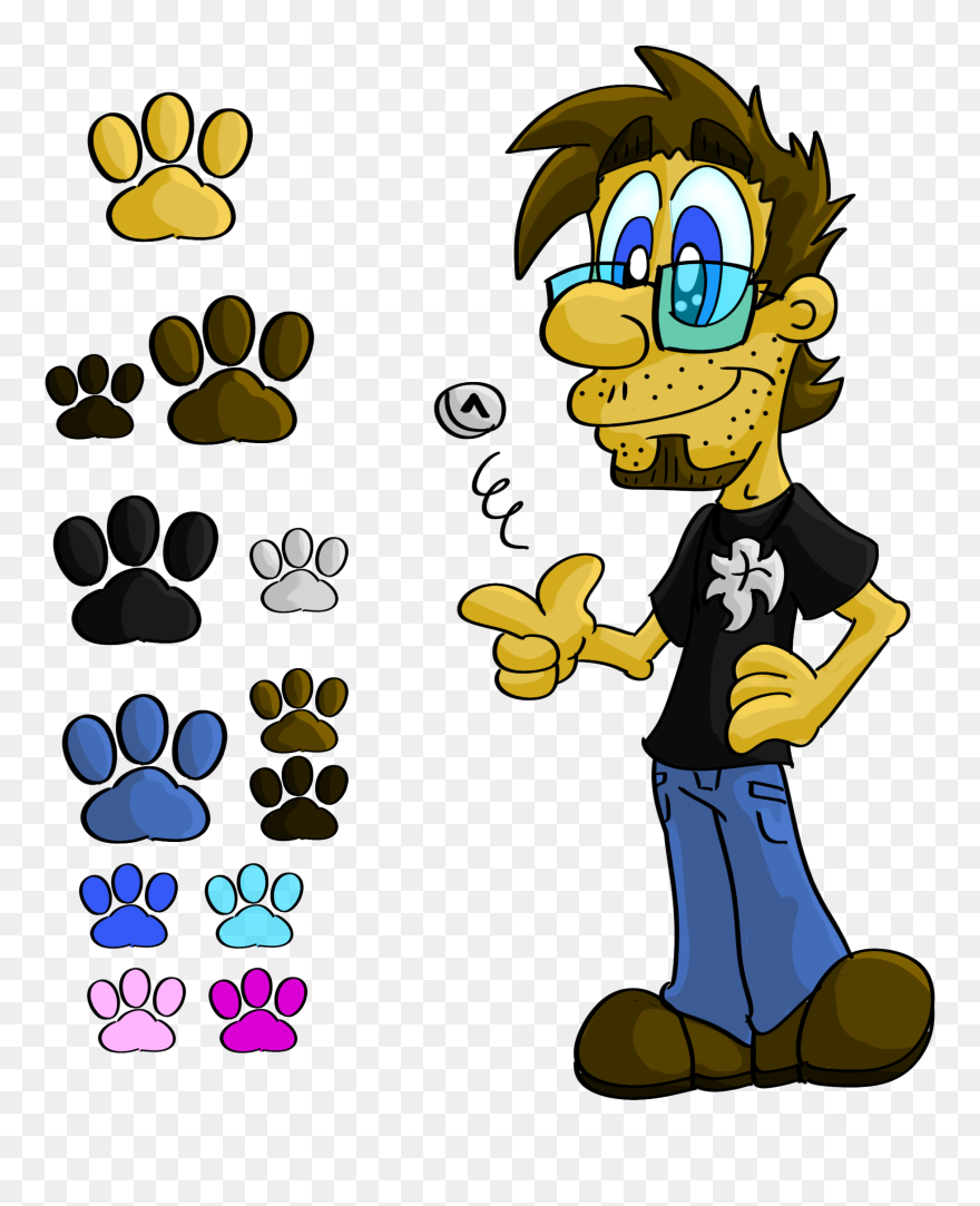 Drawn Selfie Fox - Cartoon Clipart