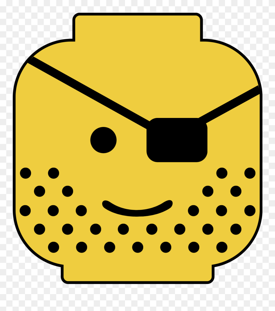 Pin The Head On The Lego Man Party Game Free Printable - Lego Head Clipart - Png Download