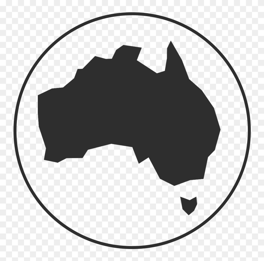 States Australia Map Png Clipart