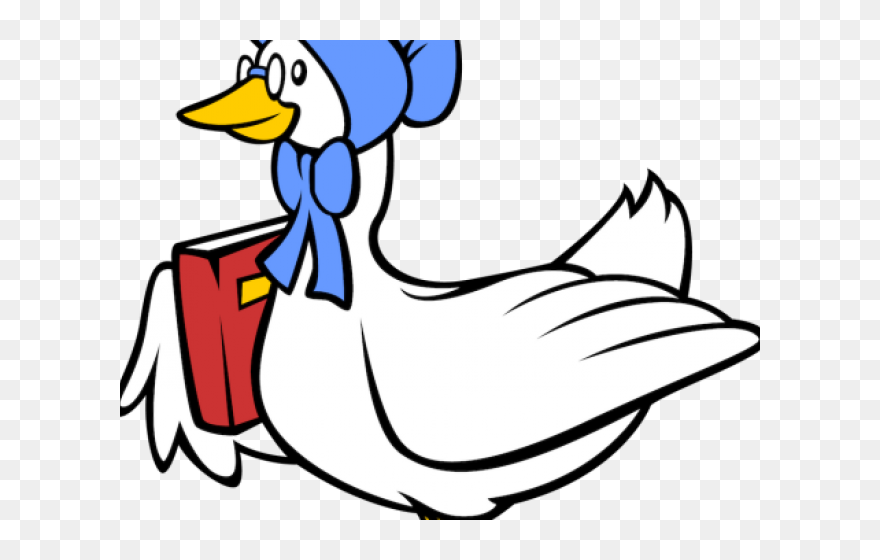 Clip Art Mother Goose - Png Download