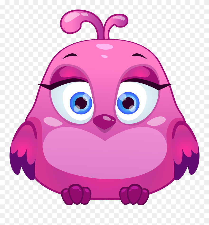 Download Cute Cliparts Svg Black And White Stock Lovebird - Bird Cartoon Clipart Png Transparent Png