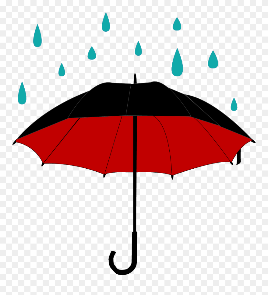Umbrellas Clipart - Rain Umbrella Transparent Background - Png Download
