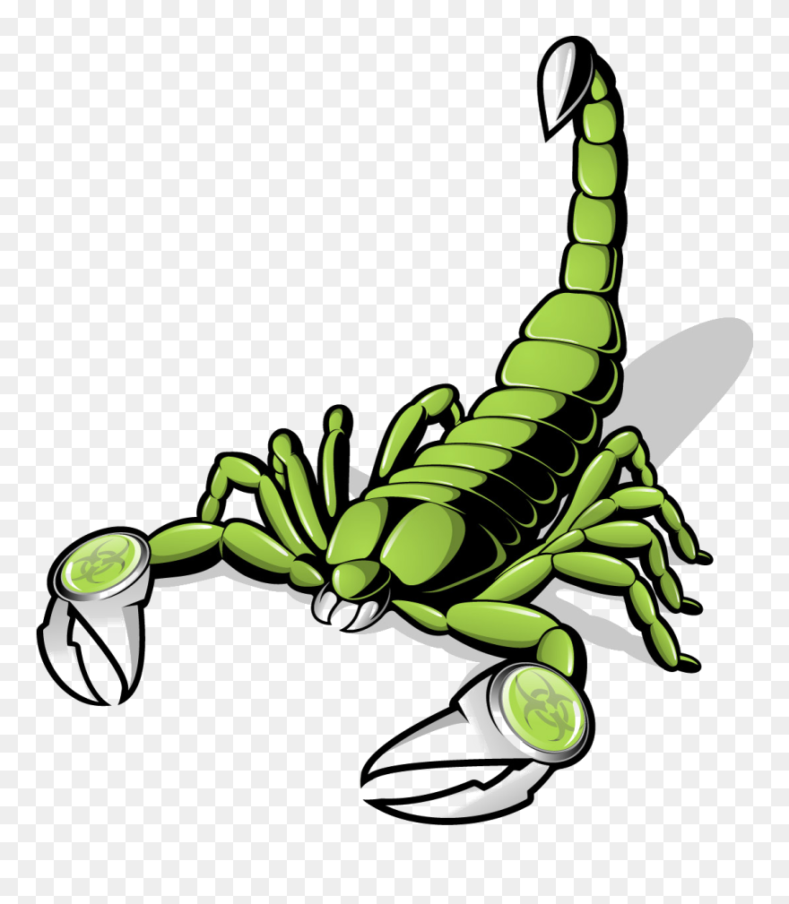 Scorpion Euclidean Vector Clip Art - Scorpio Sign Vector Free Download - Png Download