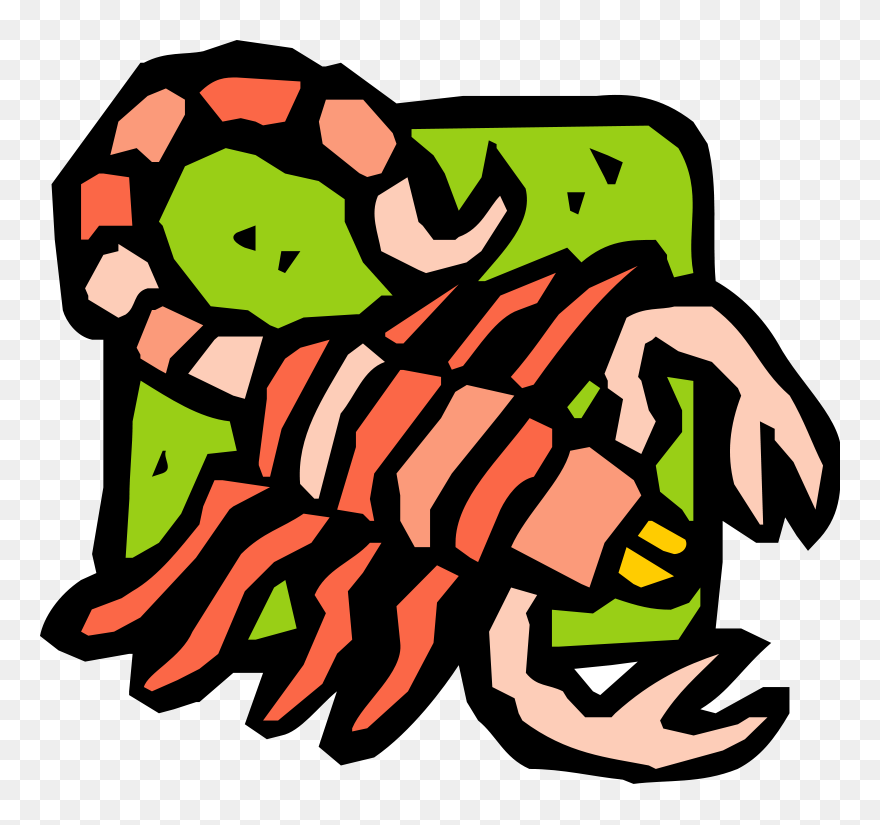 Scorpion Clipart Cute - Scorpion Coloring Pages - Png Download