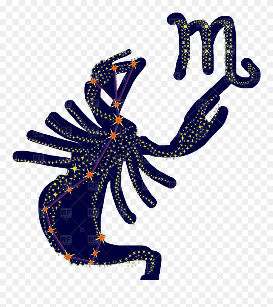 #constellation #sticker #scorpion #dbanta2018 #freetoedit - Illustration Clipart
