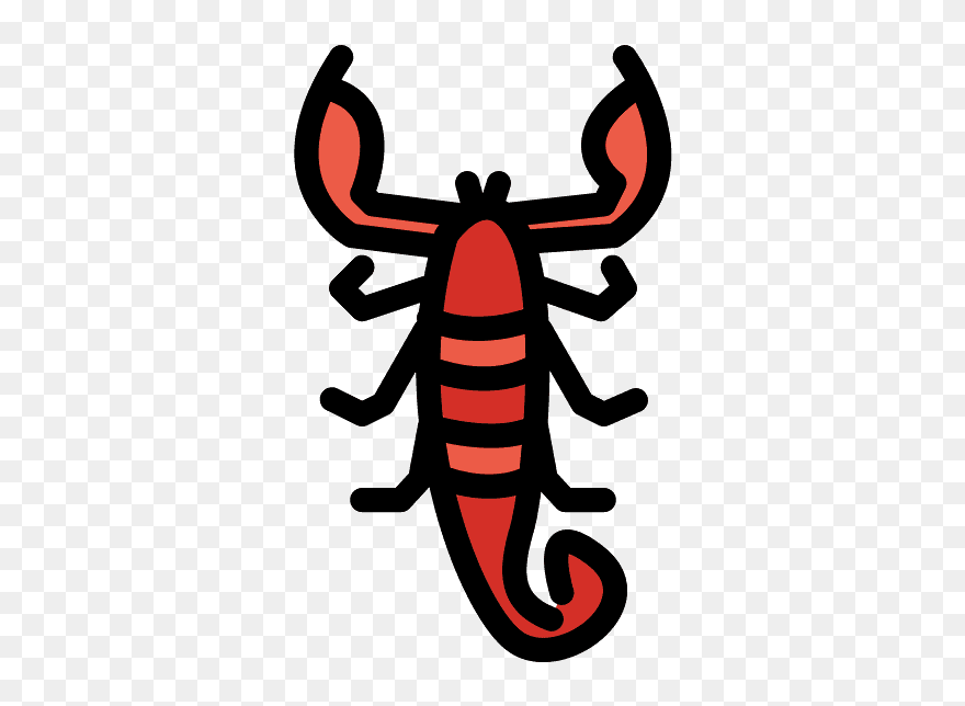 Scorpion Emoji Clipart - Png Download