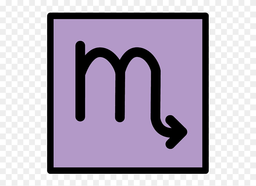 Scorpio Emoji Clipart - Png Download