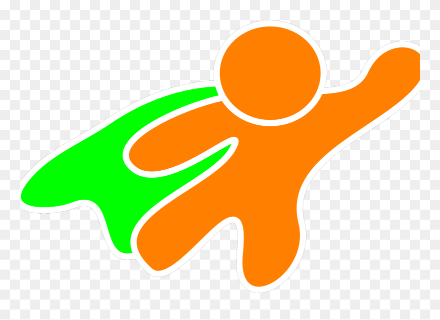 Stickman Superhero Png Clipart