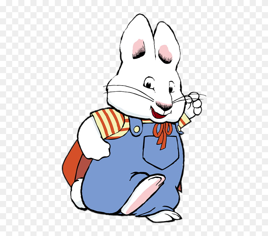 Download Max Bunny Wearing Cape - Max And Ruby Png Clipart (#5258978 ...