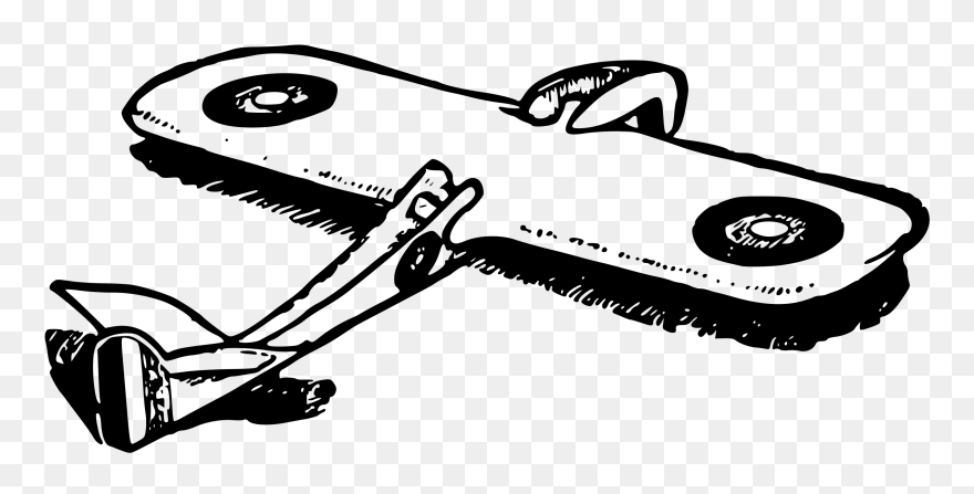 Paper Toy Airplane 1920s Clip Arts - Airplanes In The 1920s Drawing - Png Download