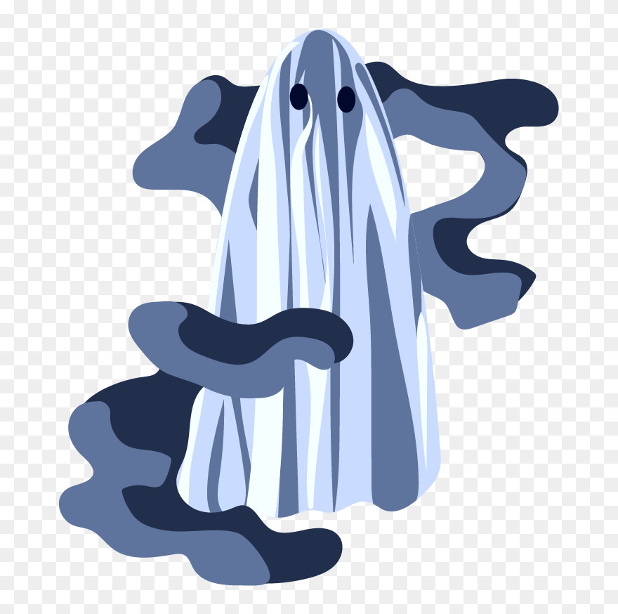 This Page Is A Ghost - Illustration Clipart