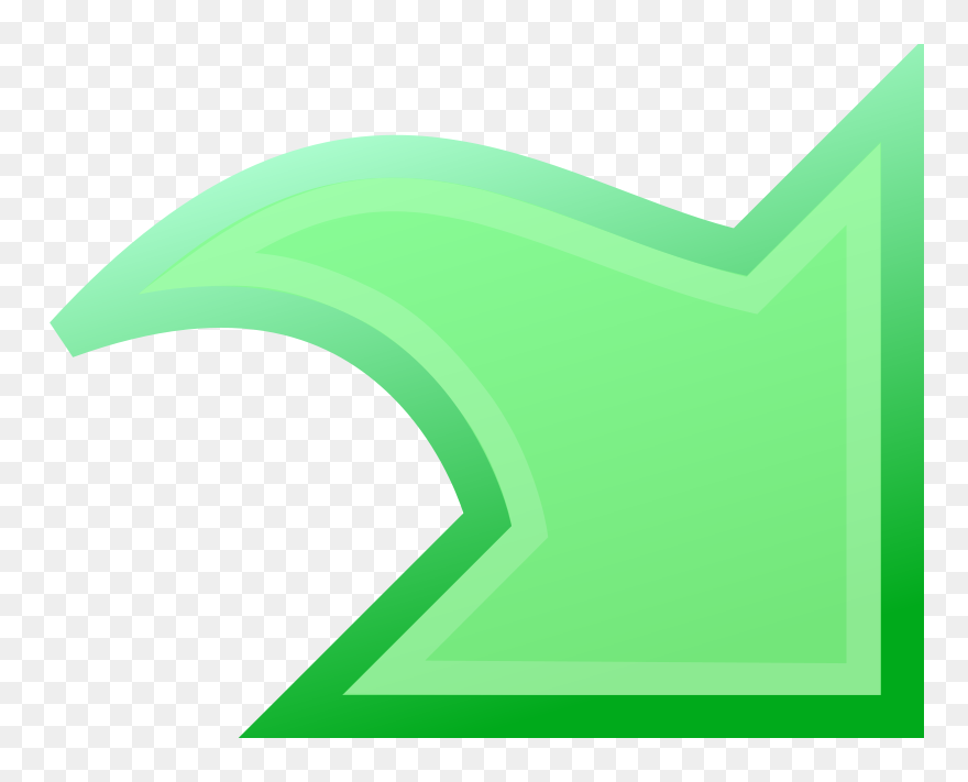 Redo Green - Panah Clip Art - Png Download