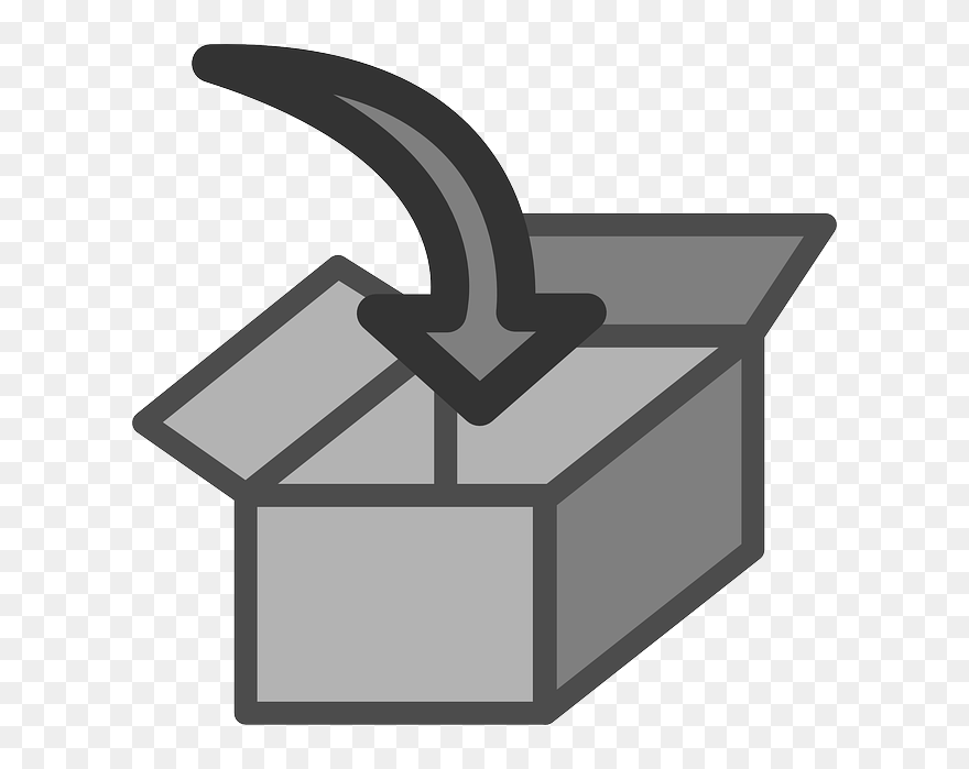 Box, Flat, Open, Theme, Input, Icon - Input Clipart - Png Download