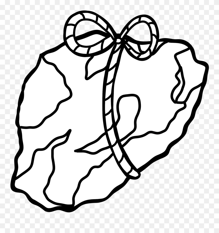 Lump Of Coal Clipart Black And White - Png Download