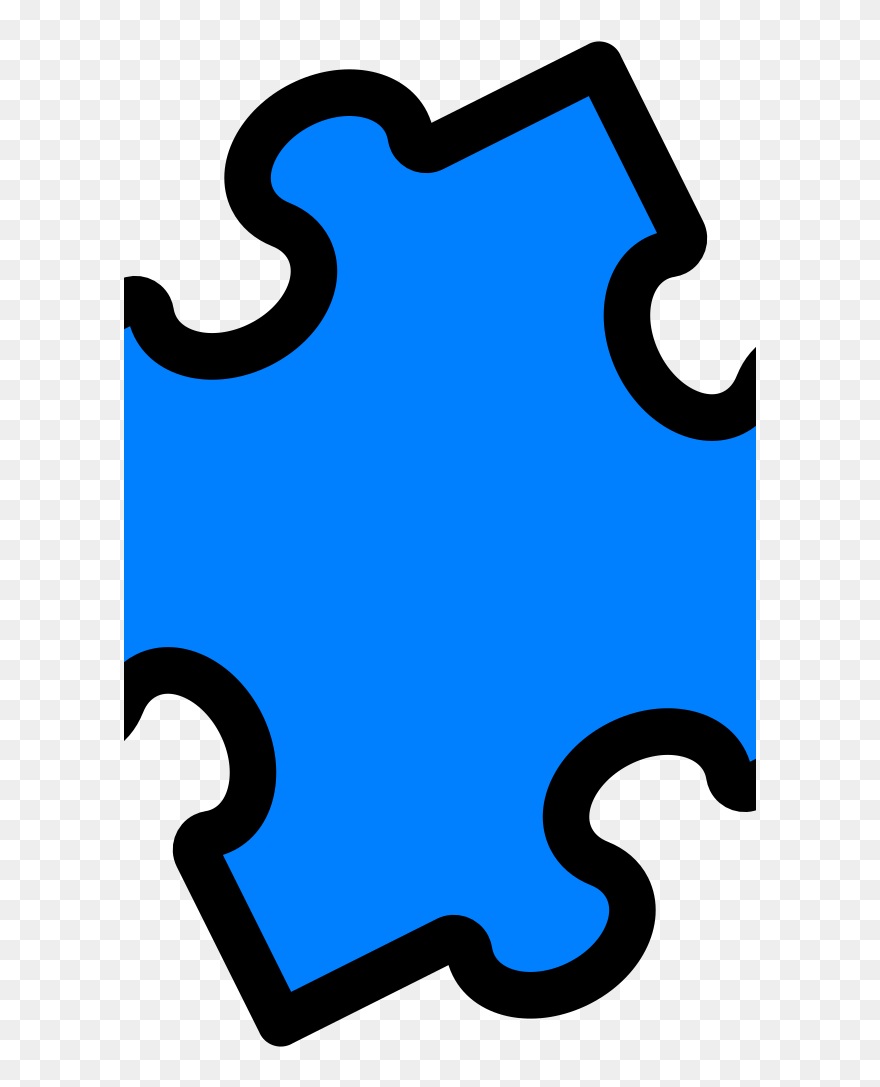 Crystal Svg Clip Arts - Cartoon Puzzle Piece Png Transparent Png