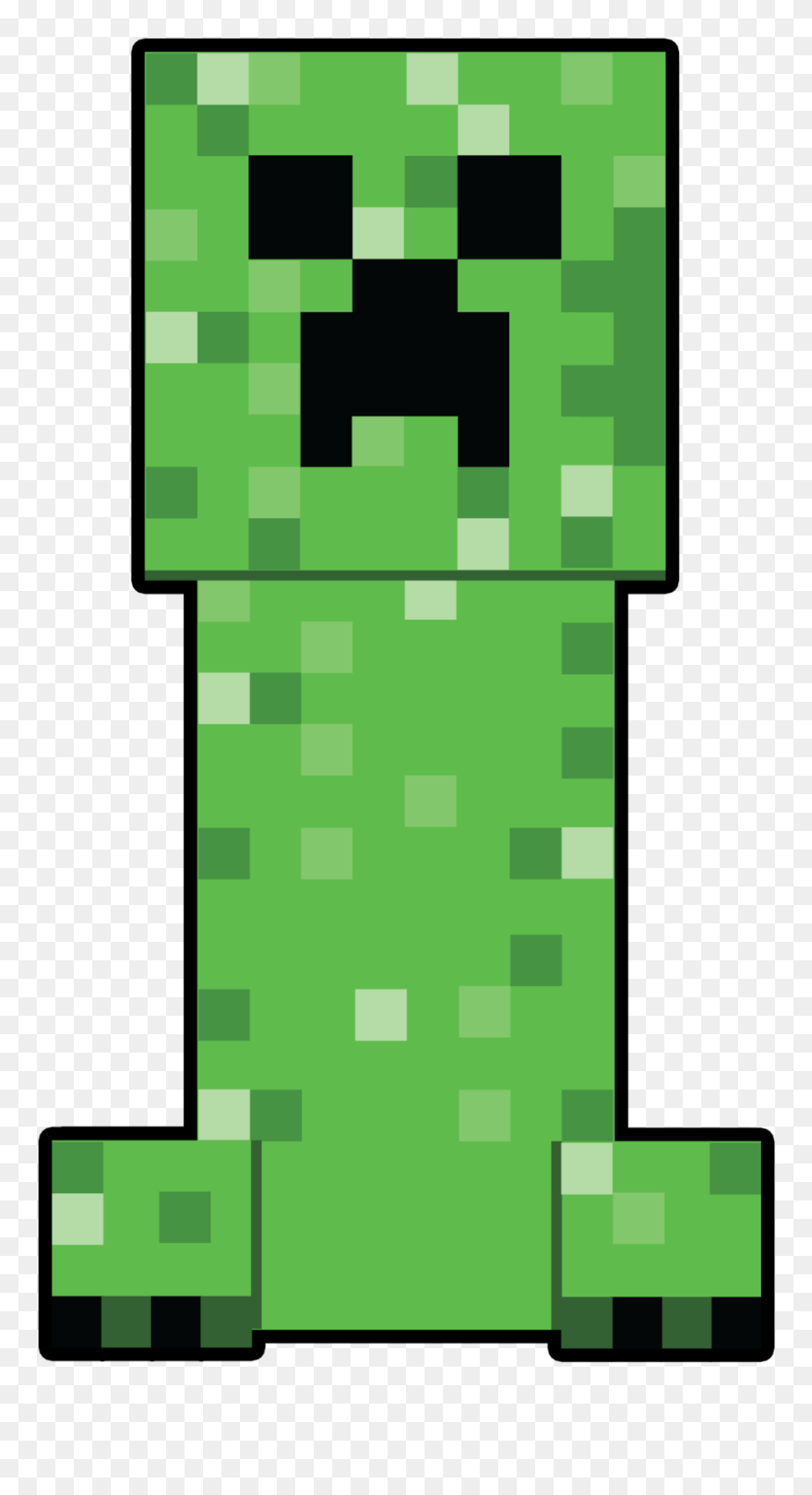 Lightsaber Clipart Minecraft - Creeper Minecraft Clipart - Png Download
