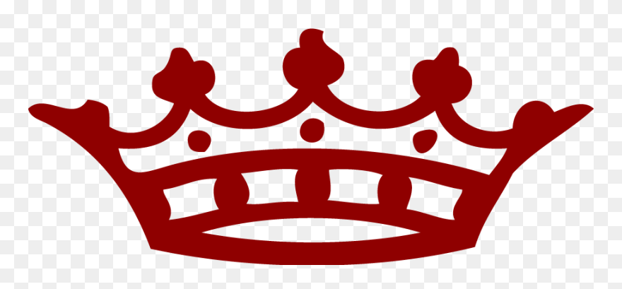 Free Digital Image Vintage, Gif And Clip Art - Red Crown Transparent Background - Png Download