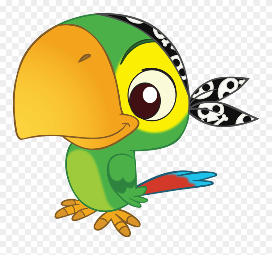 Jake The Never Land Pirates Clipart - Jake And The Neverland Pirates Bird - Png Download