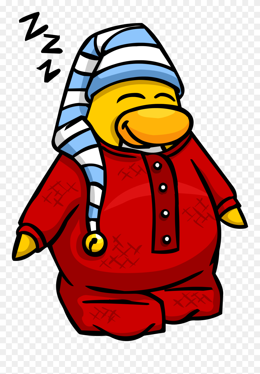 Club Penguin Wiki - Club Penguin Pajamas Clipart - Png Download