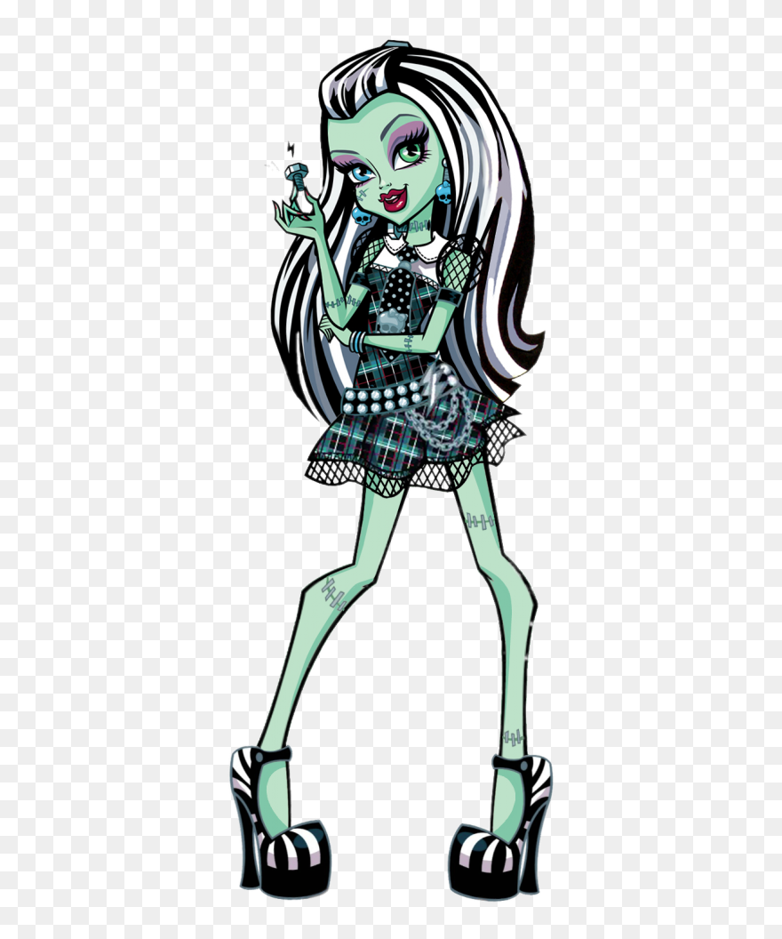 Frankie Stein Holding Screw - Monster High Frankie Hd Clipart