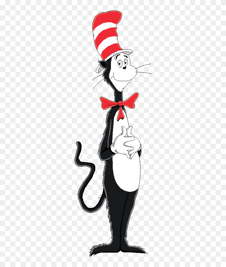 Library Of Cat In The Hat Clip Art Png Png Files - Cat In The Hat Png Transparent Png