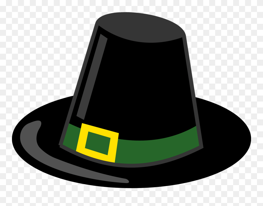 Clip Art Pilgrim Hat - Png Download