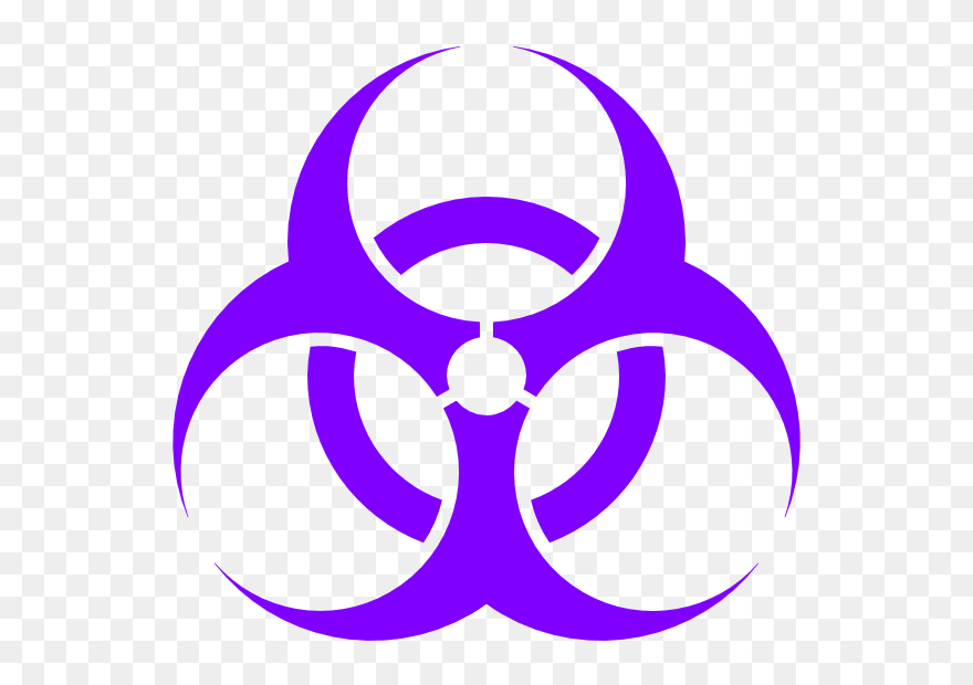 Bomb Clipart Nuclear - Biohazard Symbol - Png Download