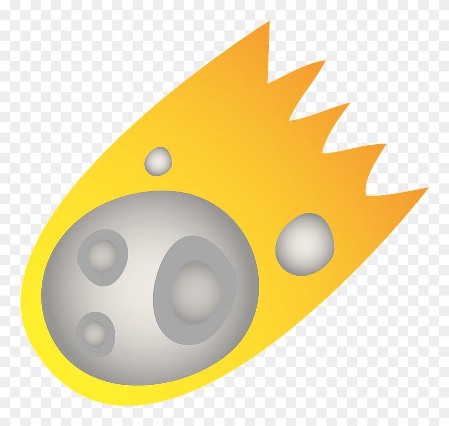 Comet Clipart - 彗星 イラスト や - Png Download
