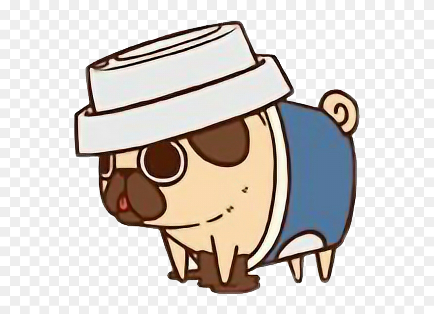 Kawaii Pug Png Download Image - Puglie Png Clipart