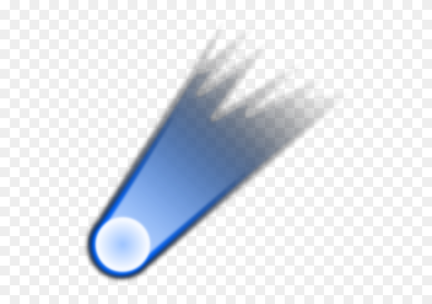 Comet Png Images - Electric Blue Clipart