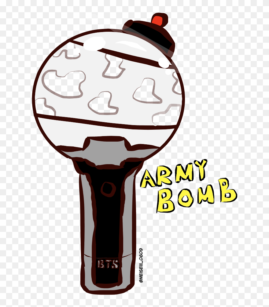 Clipart Army Bomb Png - Army Bomb Bts Fanart Transparent Png