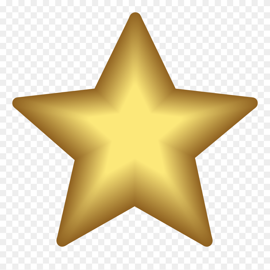 Free Yellow Star Clipart, Download Free Clip Art, Free - Png Download