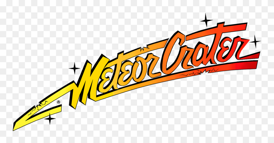 Meteor Crater Arizona Logo Clipart