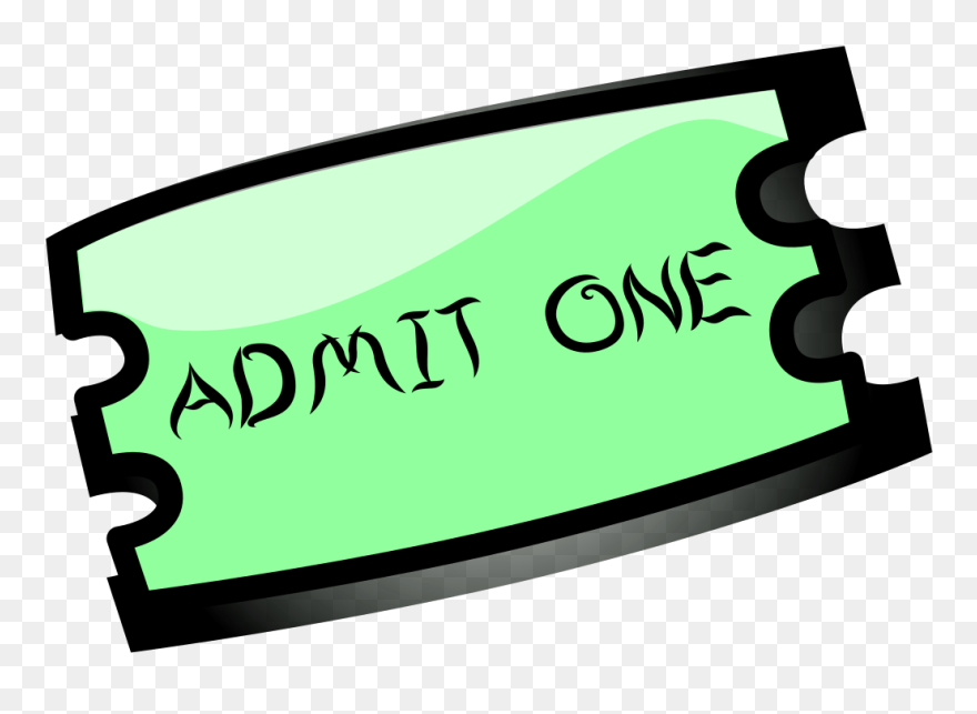 Ticket Free Content Clip Art - Ticket Clipart - Png Download
