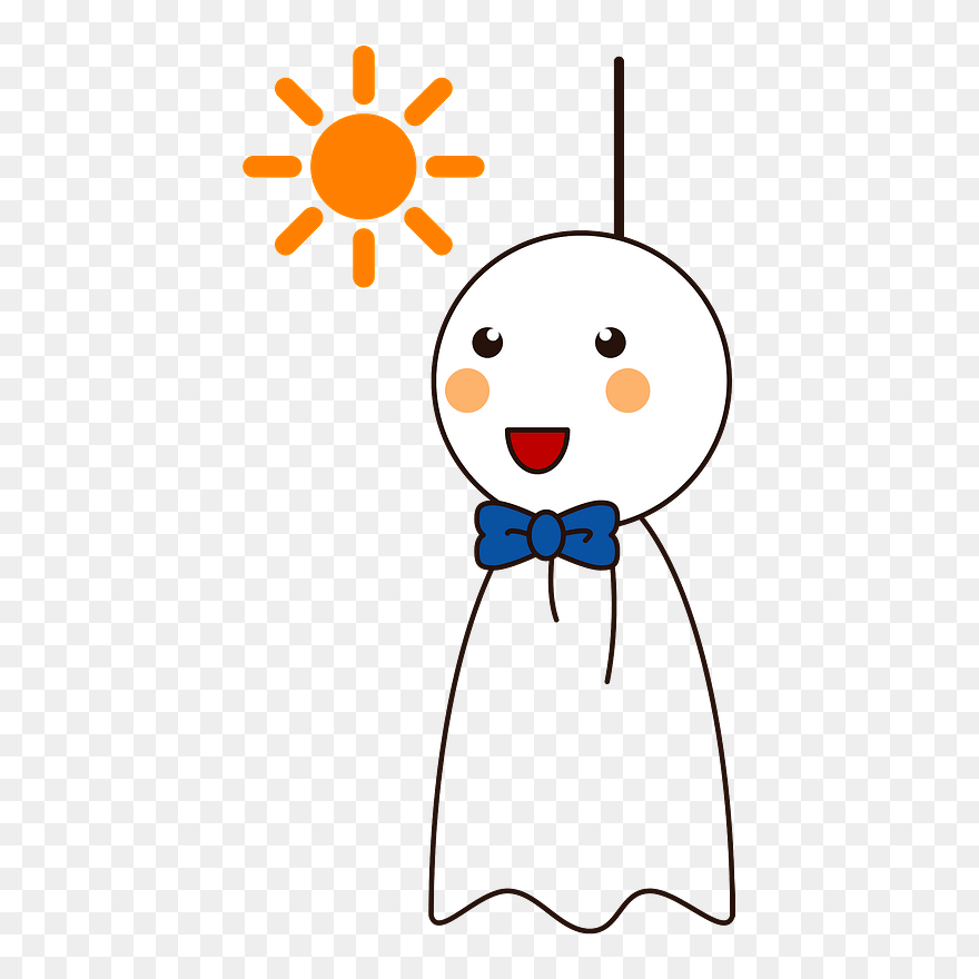 Teru Teru Bozu Sunny Clipart - Png Download