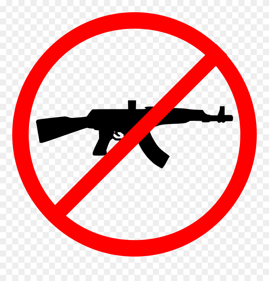 Clipart - No Guns - Rainforestation Nature Park - Png Download