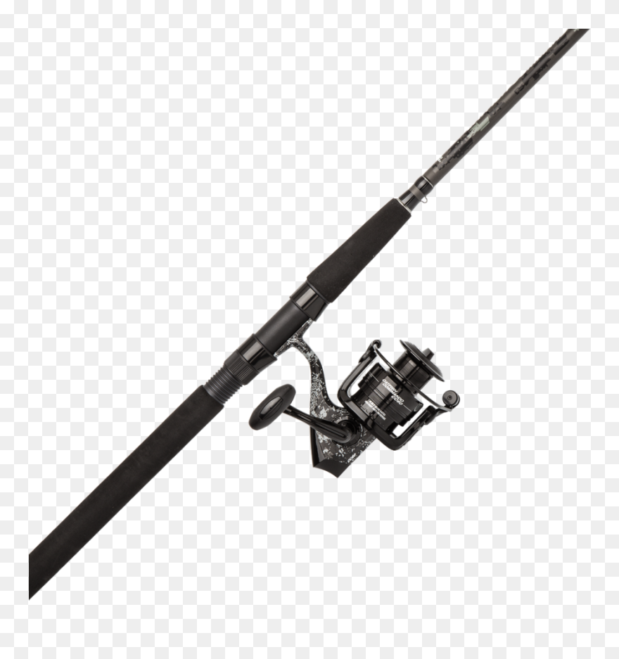 Fish And Fishing Pole Clipart Clip Art Freeuse Fishing - Abu Garcia Catfish Commando - Png Download