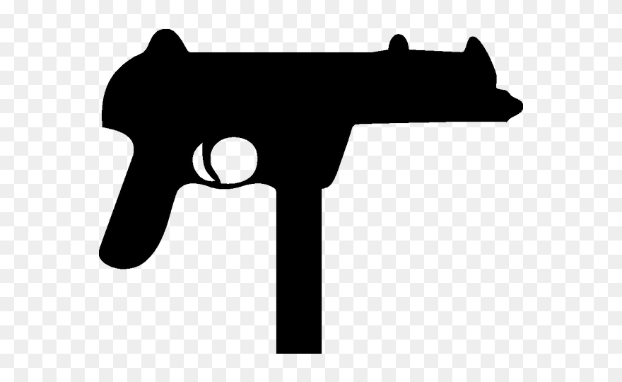 Cat Silhouette Point Clip Art - Trigger - Png Download