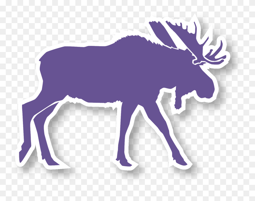 Culture Clipart Cultural Interaction - Moose Silhouette - Png Download