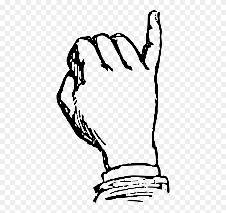 Art,monochrome Photography,shoe - Letter I Alphabet Hand Signal Clipart